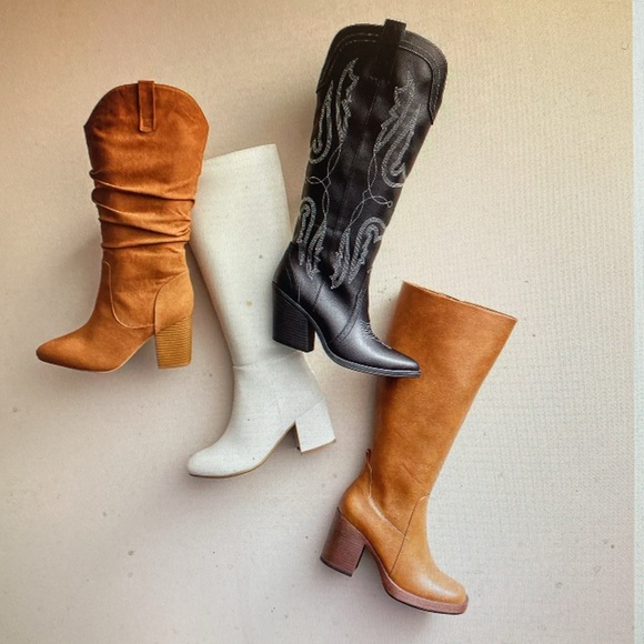 🌞Summer Smash Blast🌞 SO Briely Women’s Tall Western Boots New In Box-Size 9.5 - Picture 6 of 9